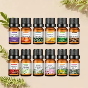 Fragrance Essential and natural oil diffuser 12-set