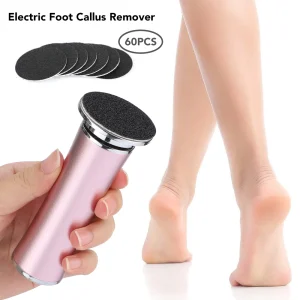 Electric Foot Care File Heels Dead Skin Pedicure Tool Feet Callus Remove Machine Electronic Foot Grinder & Replacement Sandpaper