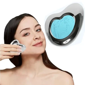 Gua Sha Board Ice Globes for Facials Stainless Steel Cryo Roller Massager Skin Care Tool